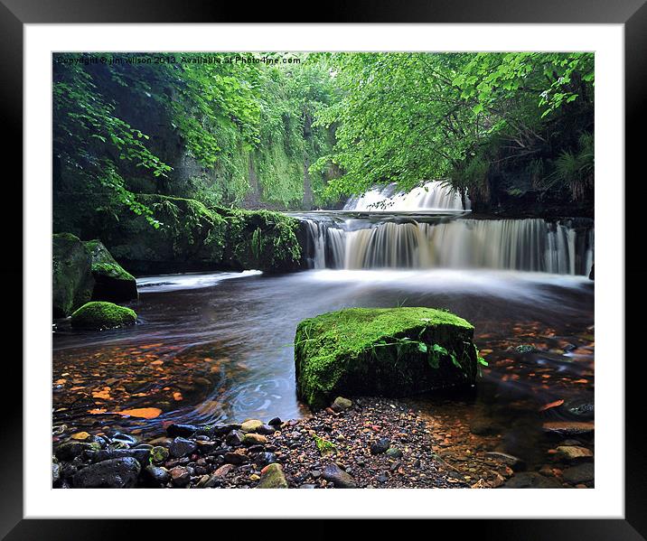 Serenity Framed Mounted Print by jim wilson