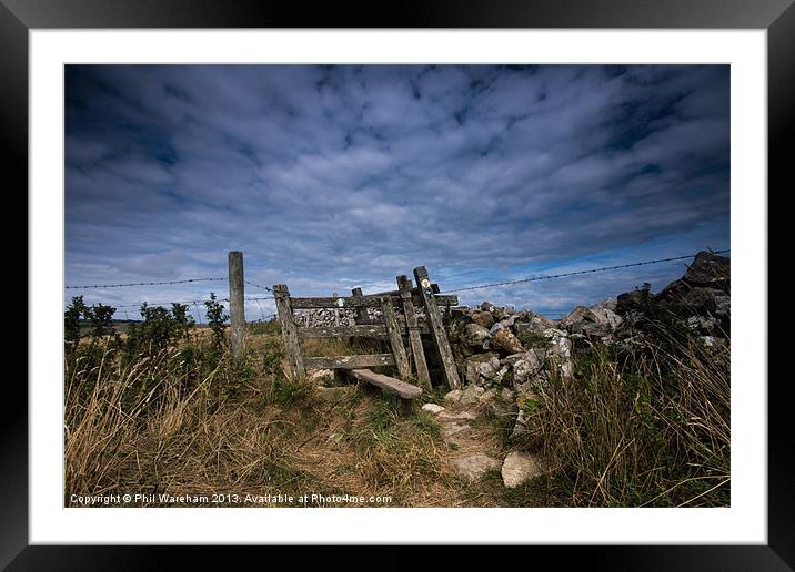 You gotta have stile Framed Mounted Print by Phil Wareham