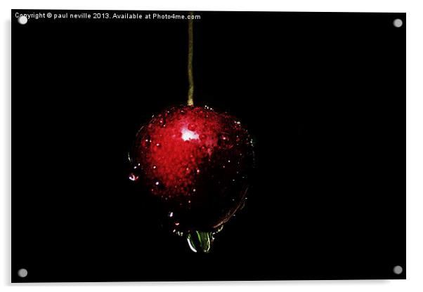 cherry Acrylic by paul neville