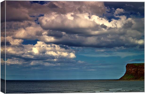 Cloudscape and Sea Canvas Print by Martyn Arnold