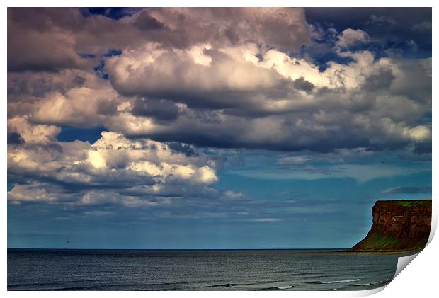 Cloudscape and Sea Print by Martyn Arnold