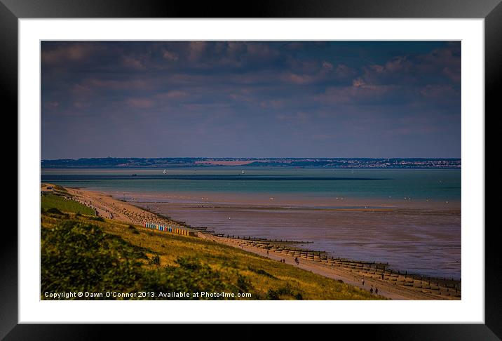 Minster, Isle of Sheppey Framed Mounted Print by Dawn O'Connor