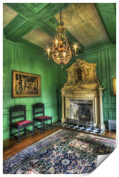 Olde Sitting Room Print by Ian Mitchell
