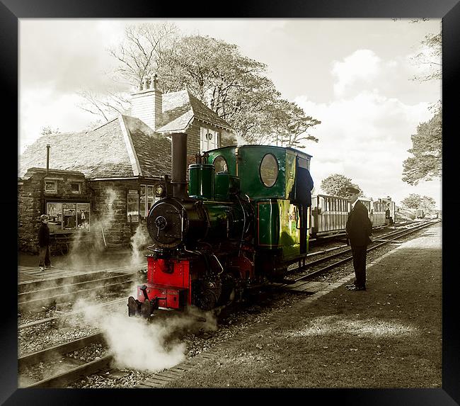 Lynton & Barnstaple Railway Framed Print by Andrew  Pettey
