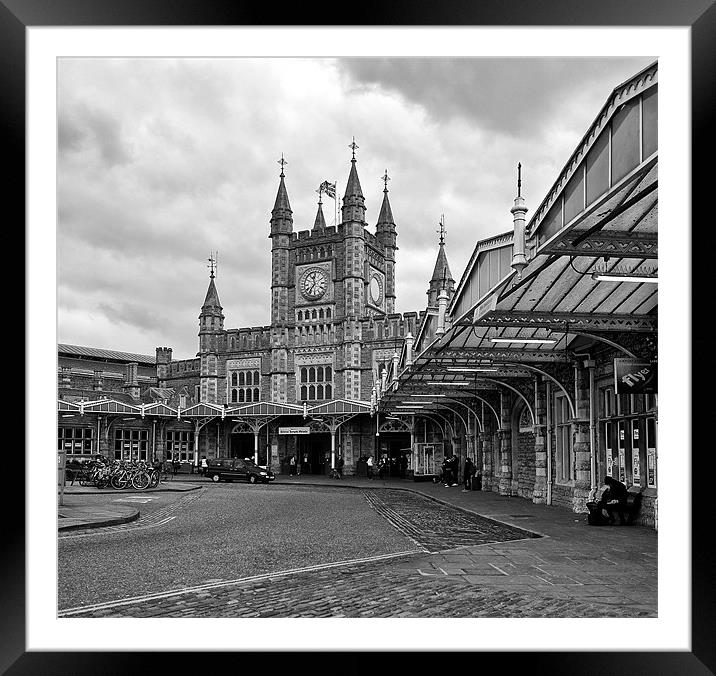 Bristol Temple Meads Railway Station Framed Mounted Print by Roger Byng