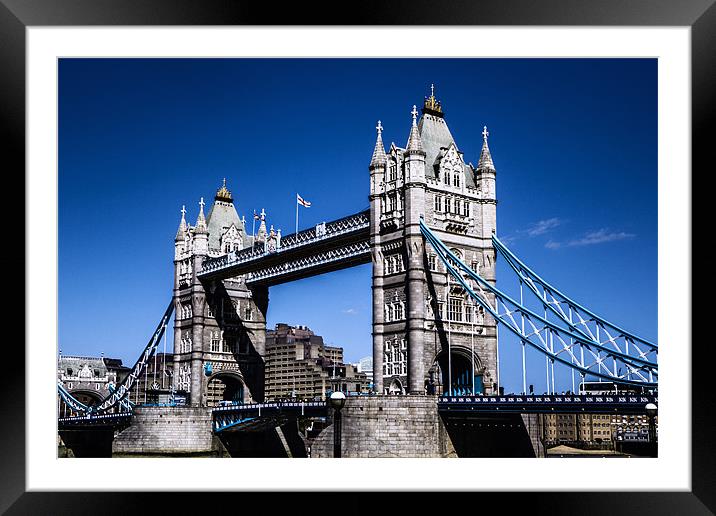 Tower Bridge, London Framed Mounted Print by Dean Messenger