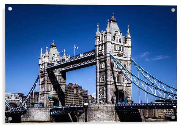 Tower Bridge, London Acrylic by Dean Messenger