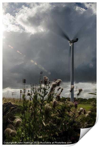 Catch the Wind Print by John Hastings