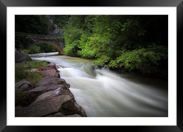 Full flow. Framed Mounted Print by David Hare