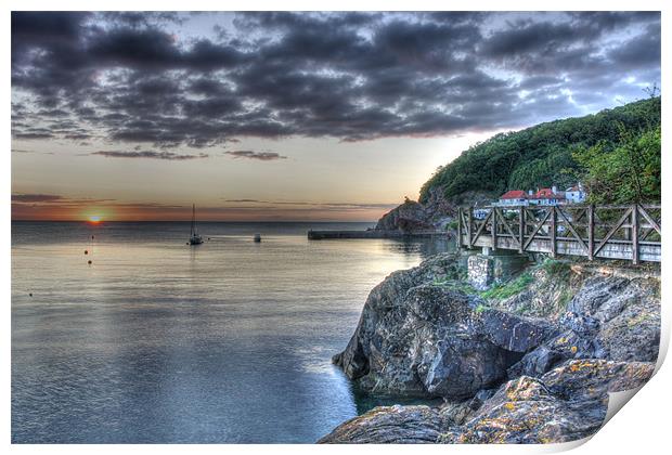 Babbacombe hdr Print by kevin wise
