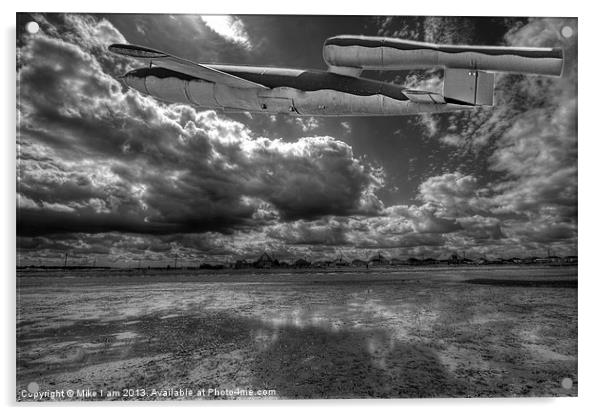 V-1 flying bomb Acrylic by Thanet Photos
