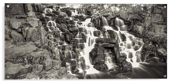 Waterfall of Dreams Acrylic by Tony Fishpool