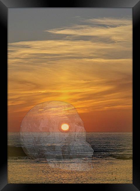 Death of a Day Framed Print by Terri Waters