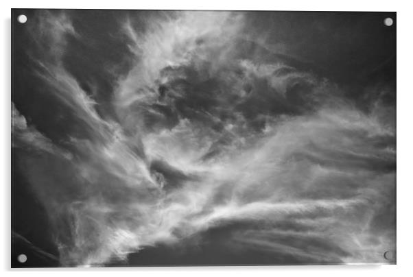 In the clouds Acrylic by David Pyatt