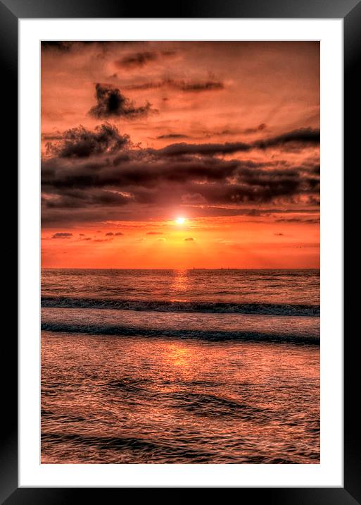 Balearic Sunrise Framed Mounted Print by Jason Green