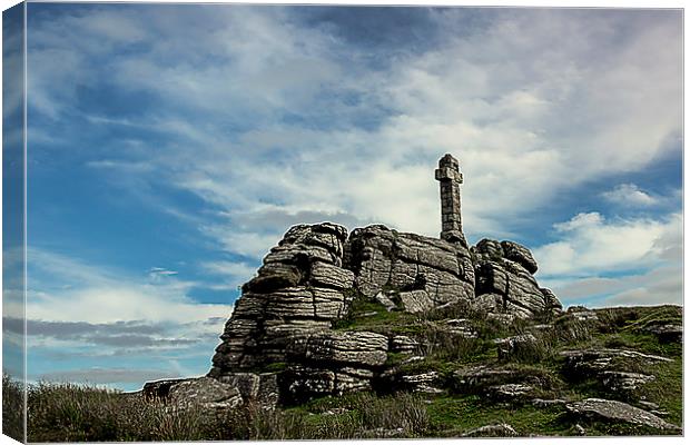 Widgery Cross Canvas Print by kevin wise