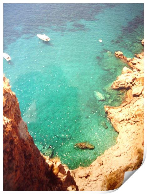 Capri Print by james richmond