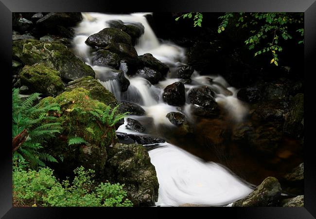 Wartendlath Falls Framed Print by Tony Dimech