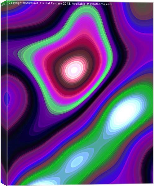 Lookn For Bottles of love Canvas Print by Abstract  Fractal Fantasy