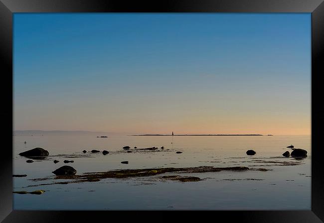 Serenity on the Firth Framed Print by John Hastings