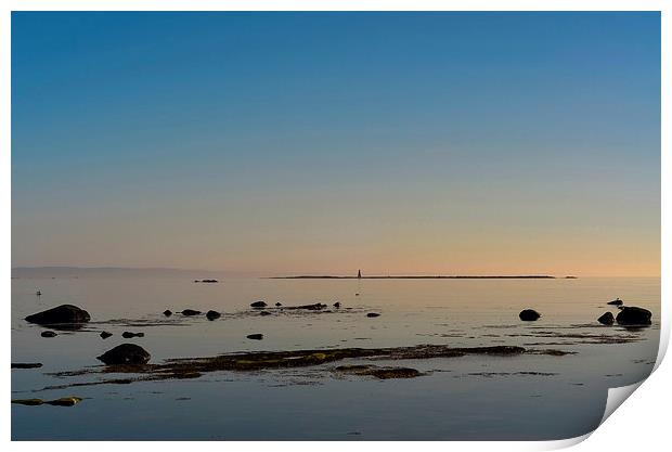 Serenity on the Firth Print by John Hastings