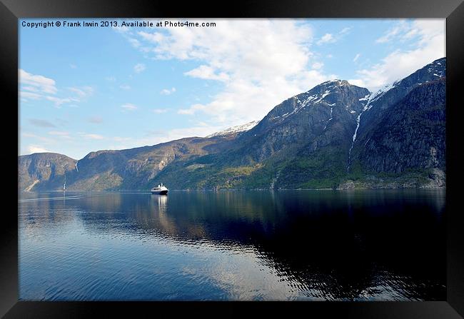 Norwegian Fjords Framed Print by Frank Irwin