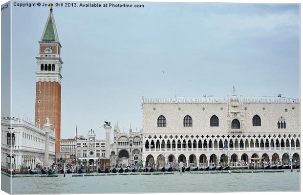 Venice First Impressions Canvas Print by Jean Gill