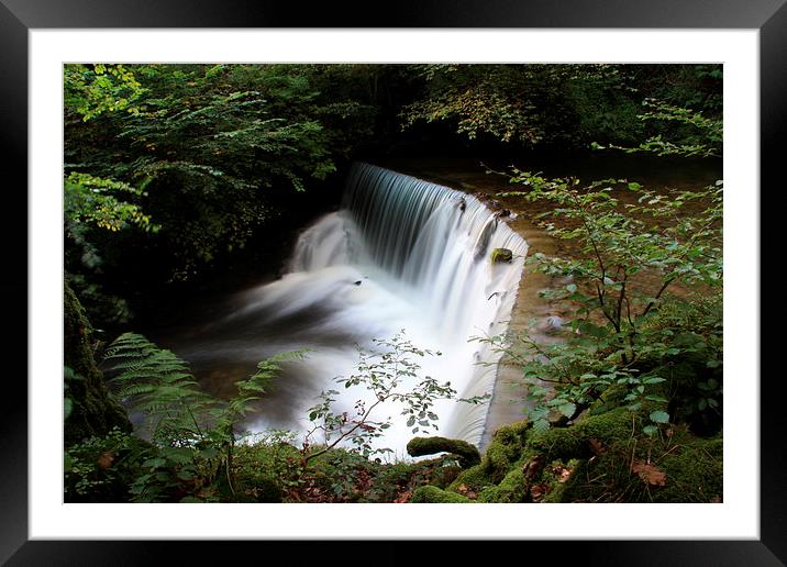 My Favourite Falls Framed Mounted Print by Tony Dimech
