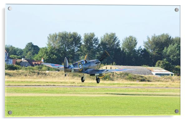 Spitfire Takeoff Acrylic by Nigel Bangert