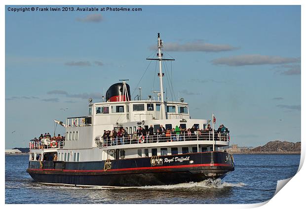 The Mersey Ferry Royal Daffodil Print by Frank Irwin