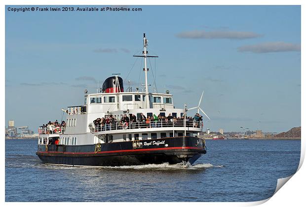 The Mersey Ferry Royal Daffodil Print by Frank Irwin