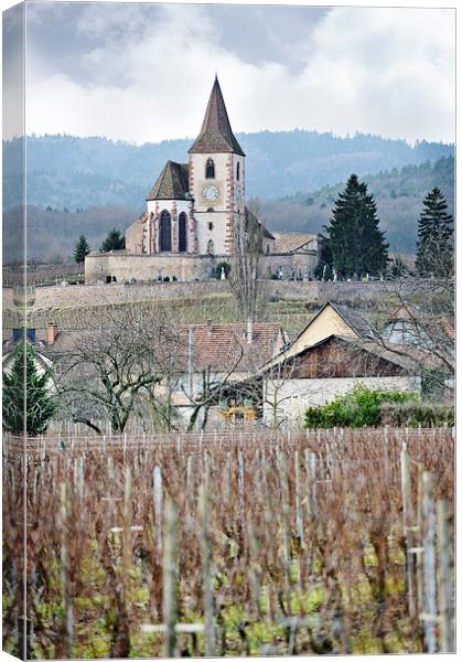 Hunawihr Alsace France Canvas Print by Jean Gill