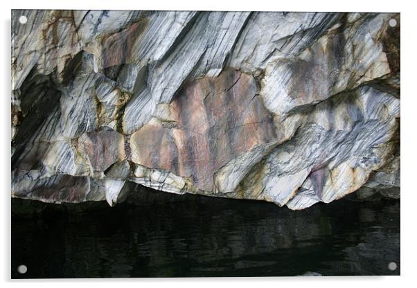 the Rock Fish Acrylic by Hemmo Vattulainen