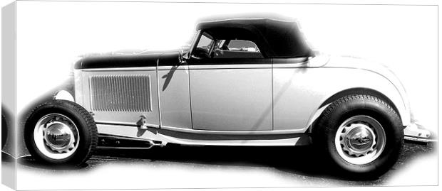COUPE IN HIGH CONTRAST Canvas Print by Robert Happersberg