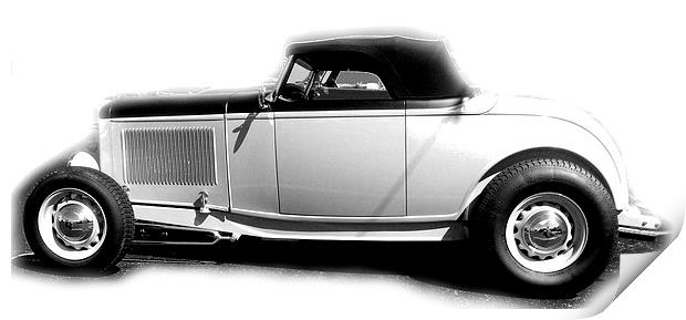 COUPE IN HIGH CONTRAST Print by Robert Happersberg