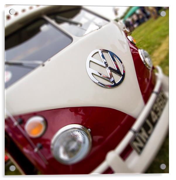 VW Camper Acrylic by J Biggadike
