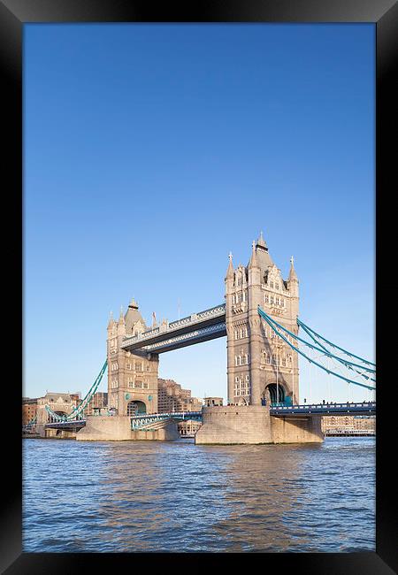 Tower Bridge in London Framed Print by stefano baldini