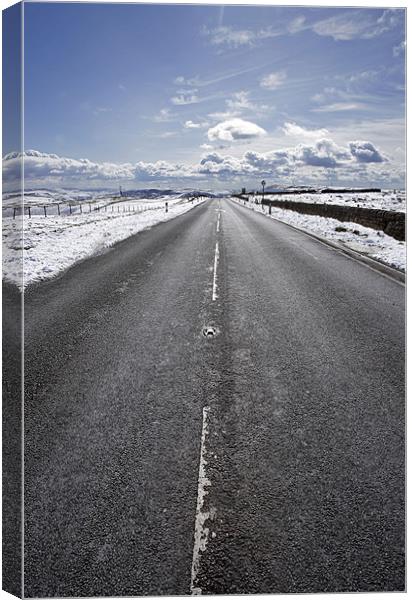 ROADWAY TO HEAVEN Canvas Print by Mal Taylor Photography