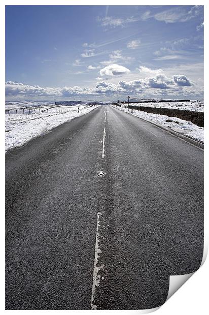 ROADWAY TO HEAVEN Print by Mal Taylor Photography