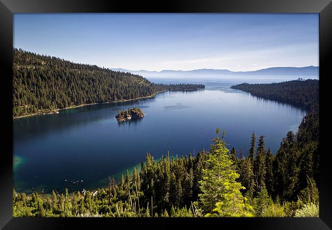 Emerald Bay Lake Tahoe Framed Print by Chris Frost