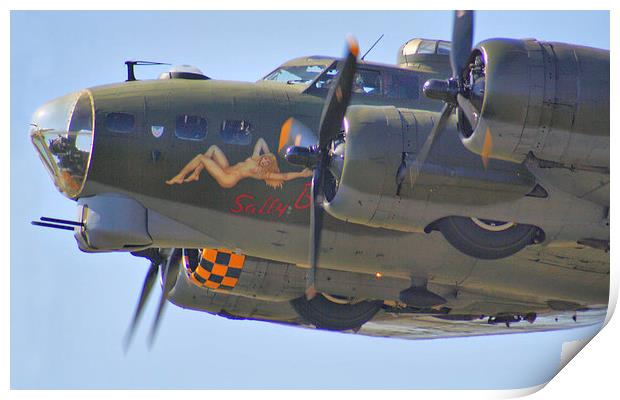 Sally B close pass !! Print by Colin Williams Photography