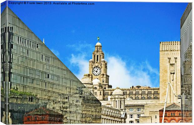 Liverpools architecture Canvas Print by Frank Irwin