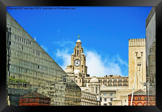 Liverpools architecture Framed Print by Frank Irwin