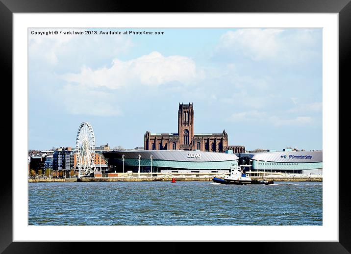 Liverpools Echo arena Framed Mounted Print by Frank Irwin
