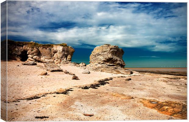 Hilbre Island Canvas Print by Rob Lester