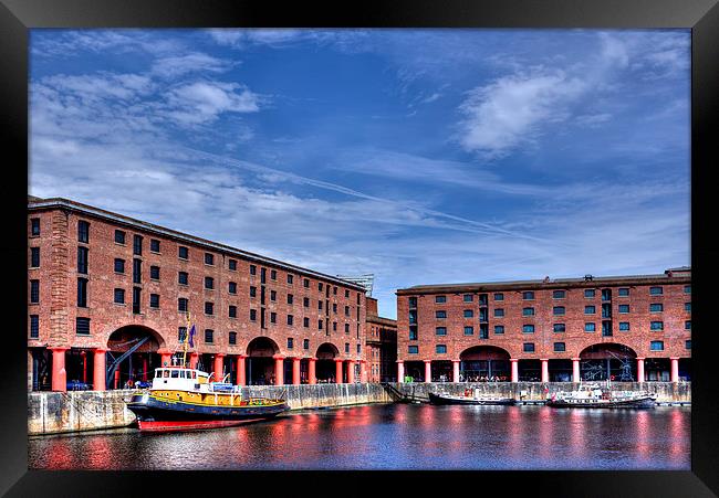 Albert Dock Liverpool Framed Print by Sandra Pledger