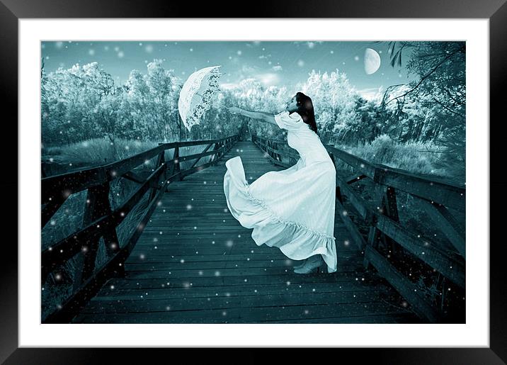 on the way Framed Mounted Print by miruna uzdris
