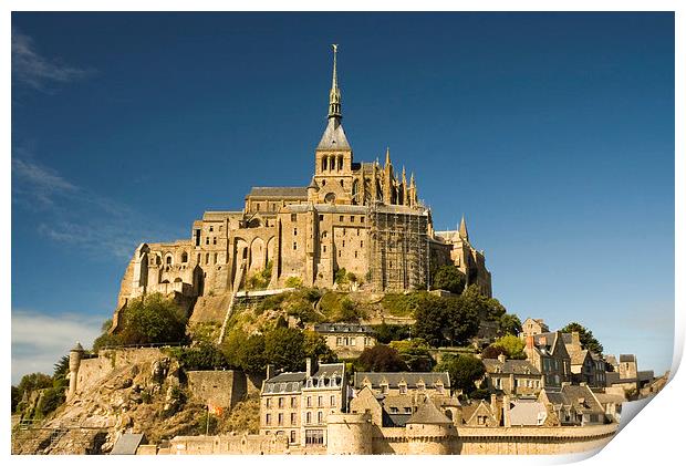 Le Mont-St-Michel, Normandy, France Print by Simon Armstrong