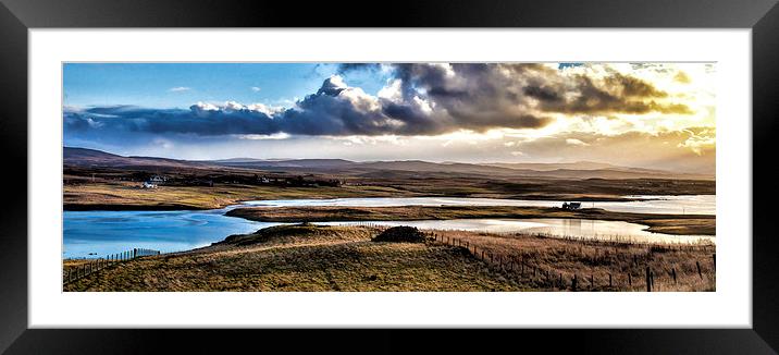 Isle of Skye Sunset Framed Mounted Print by Andy Anderson