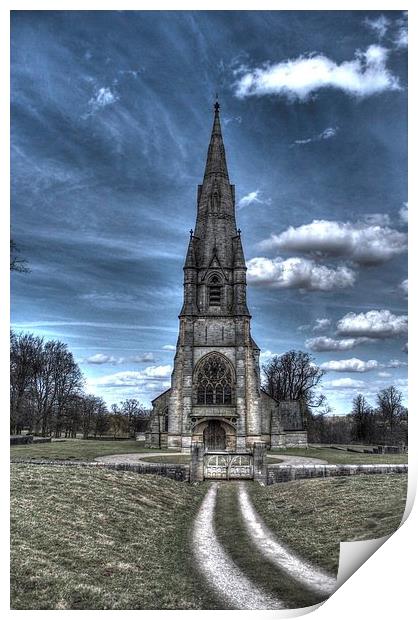 St Marys Church HDR Print by Alistair du Plessis